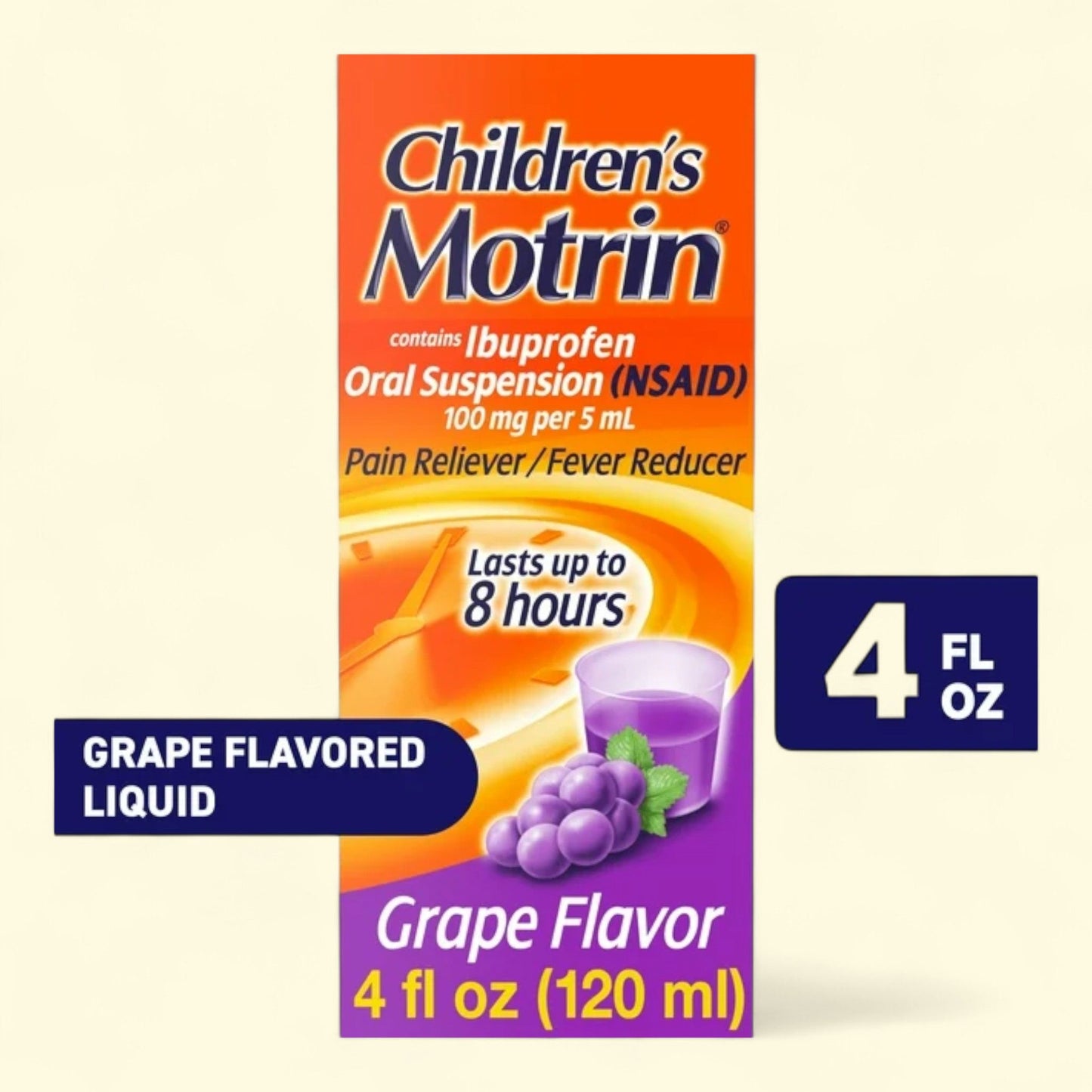 Children's Motrin Oral Suspension, 4 oz