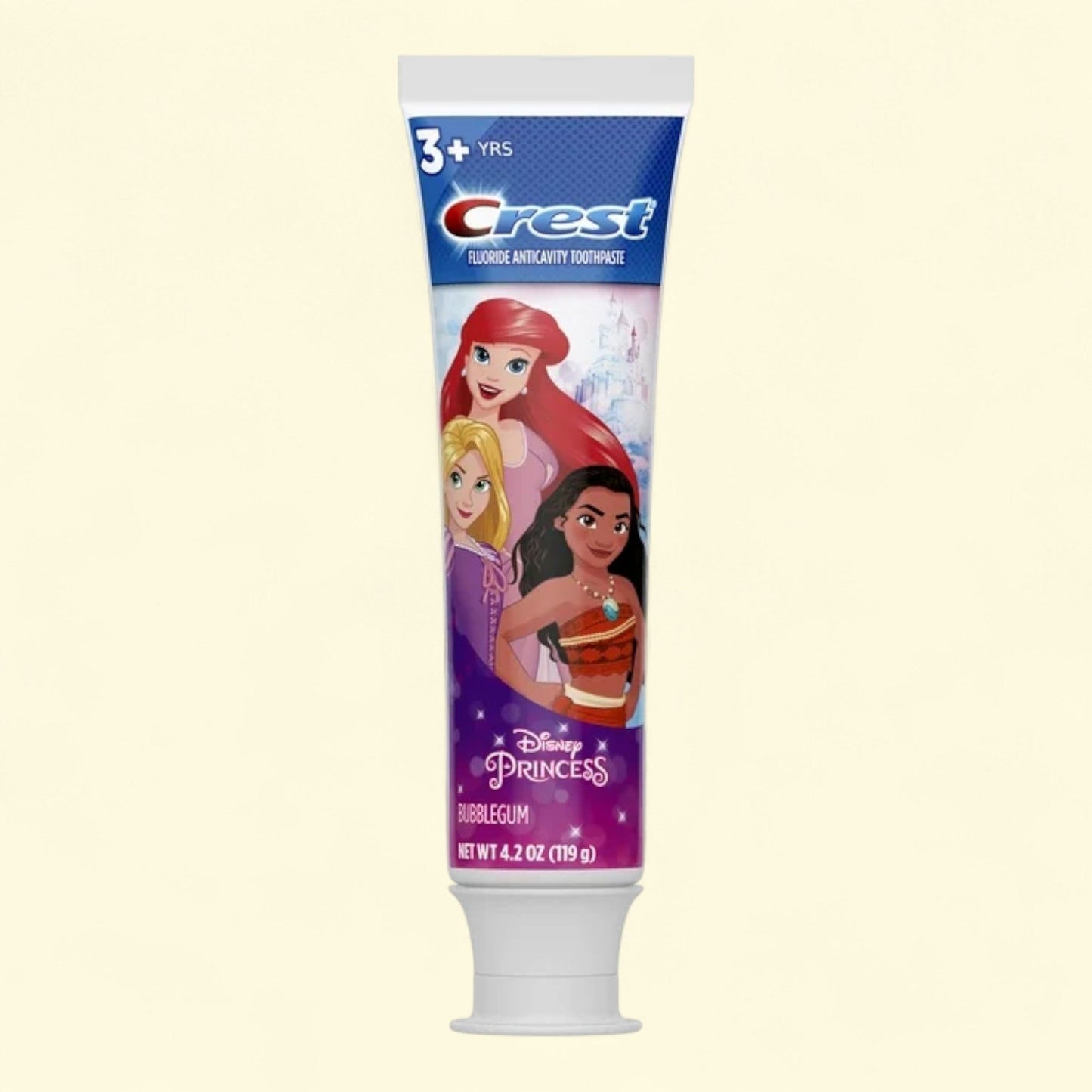 Crest Kids Toothpaste, Disney Princesses, Bubblegum Flavor, 4.2 oz