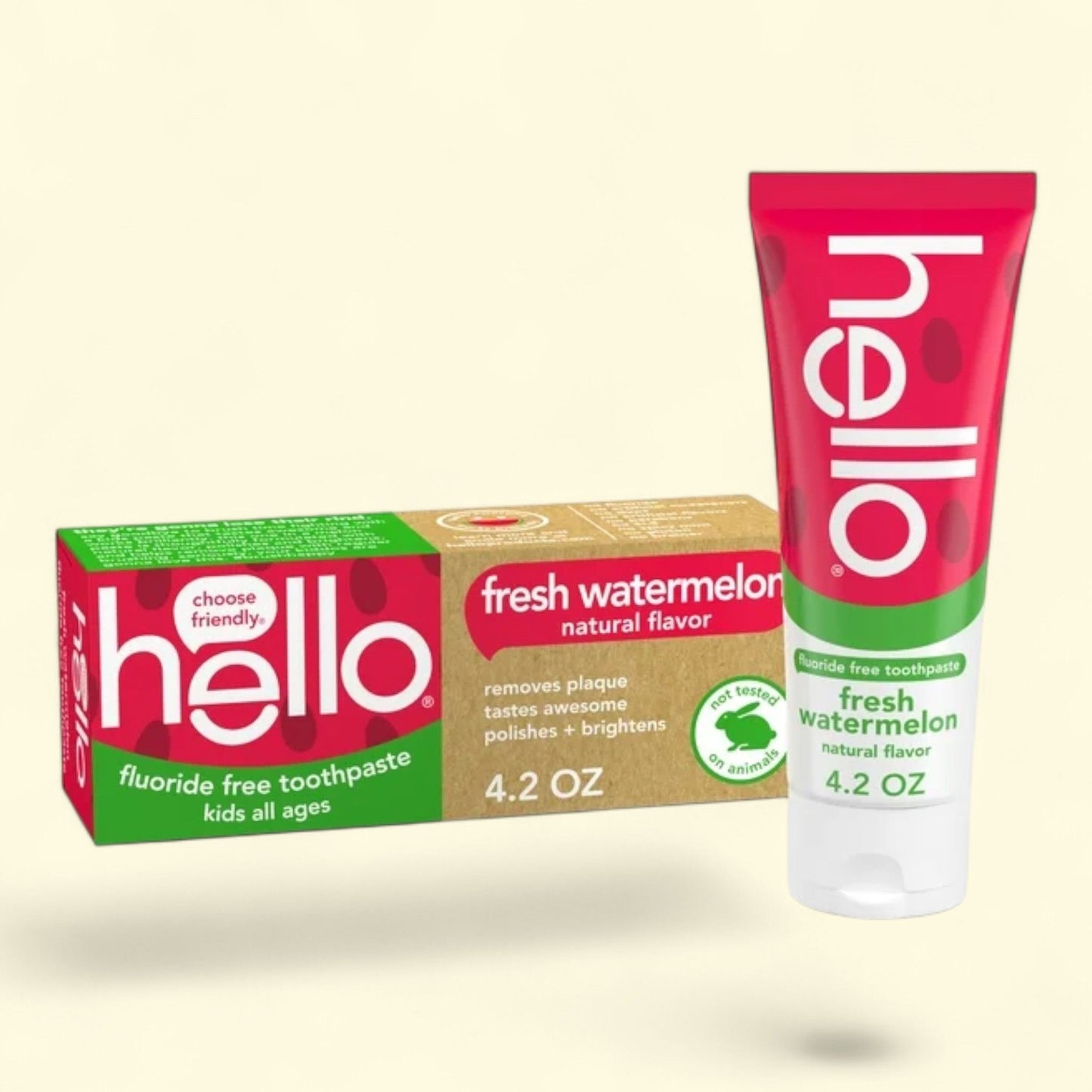 Hello Fresh Watermelon Kids Toothpaste, 4.2 oz