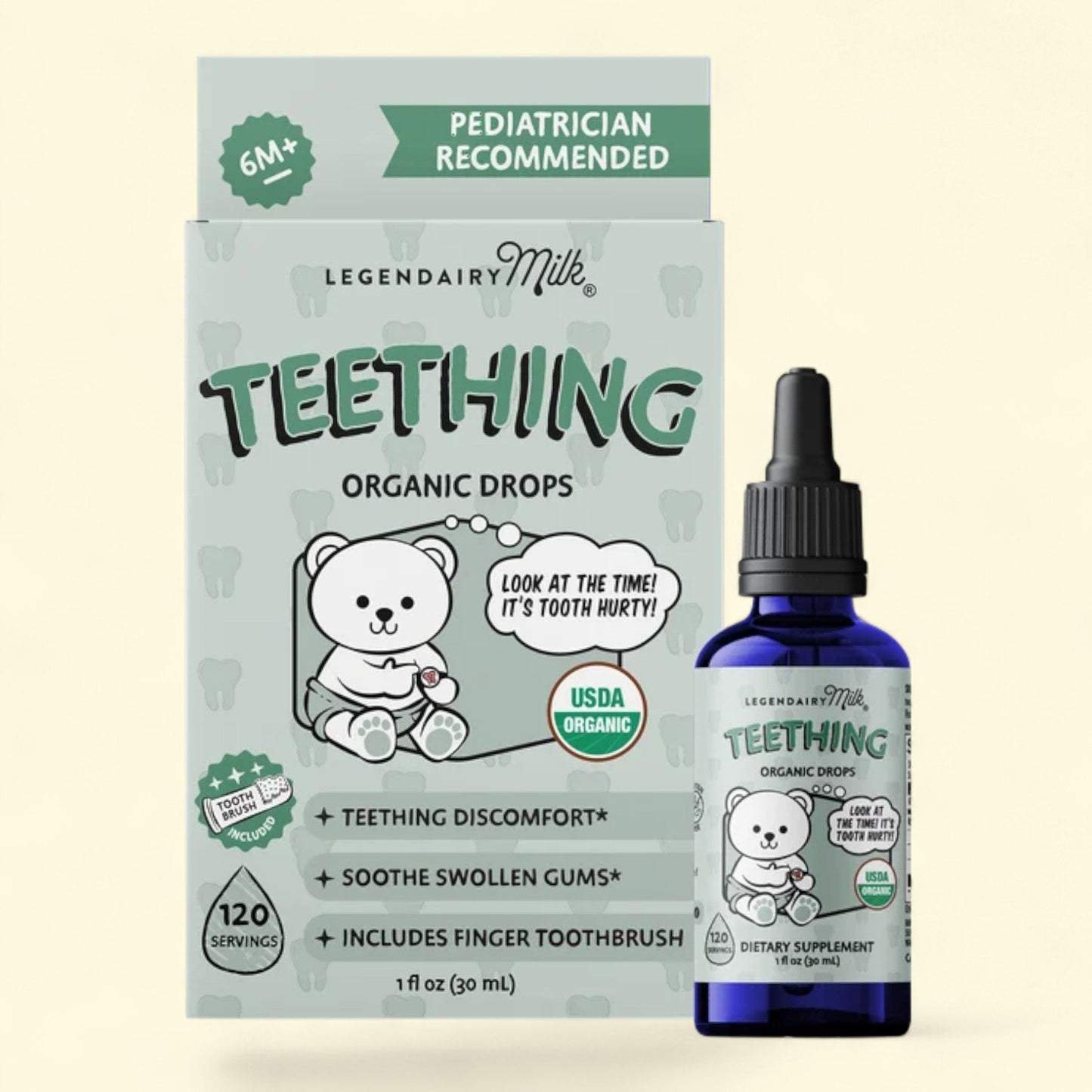 Legendairy Milk Baby Teething Drops, 1 fl oz