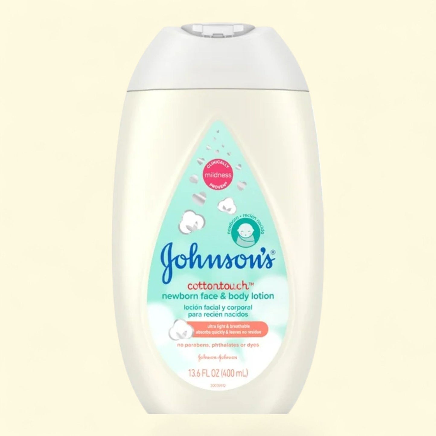 Johnson's CottonTouch Baby Lotion, 13.6 oz