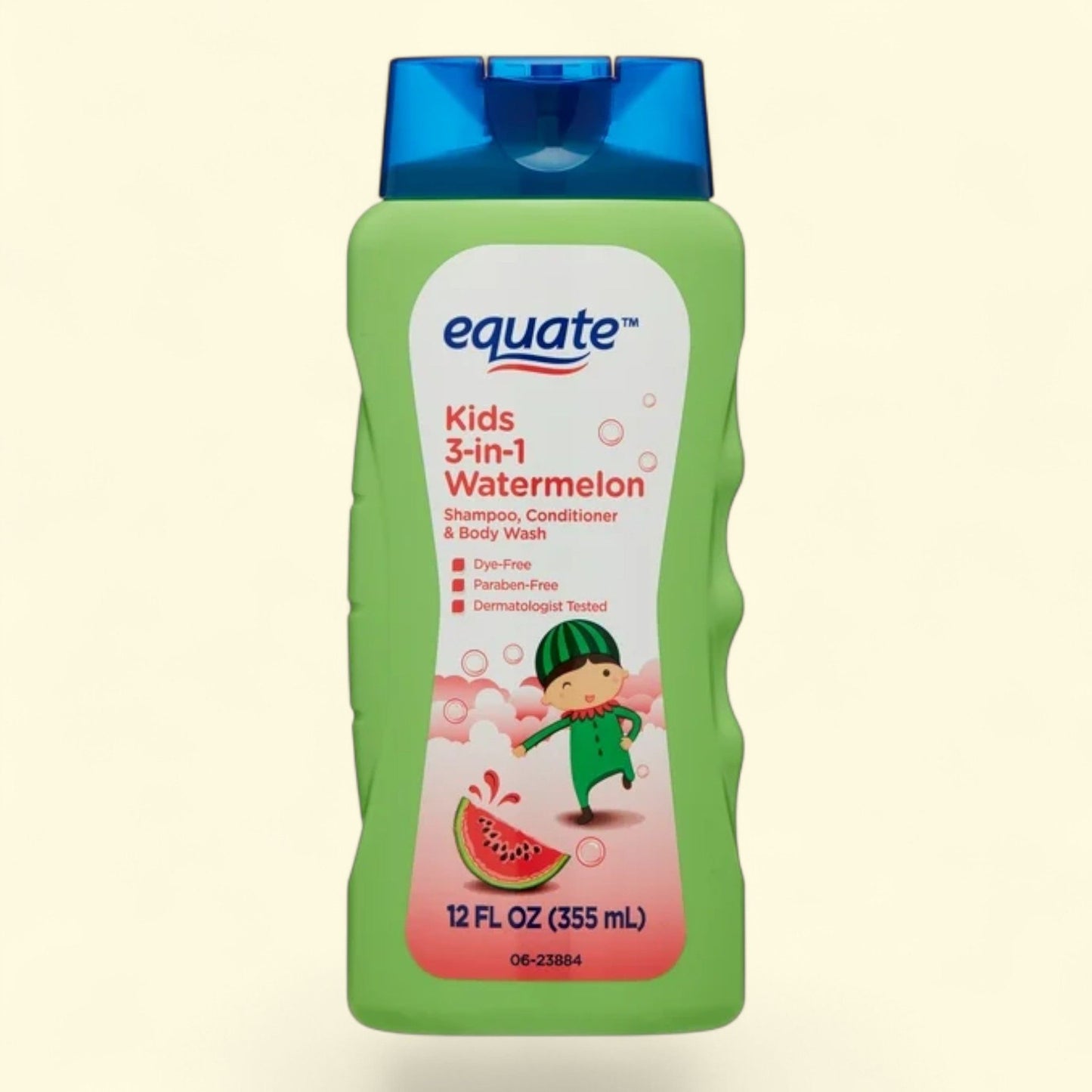 Equate Kids 3-in-1 Shampoo Conditioner & Body Wash, 12 fl oz