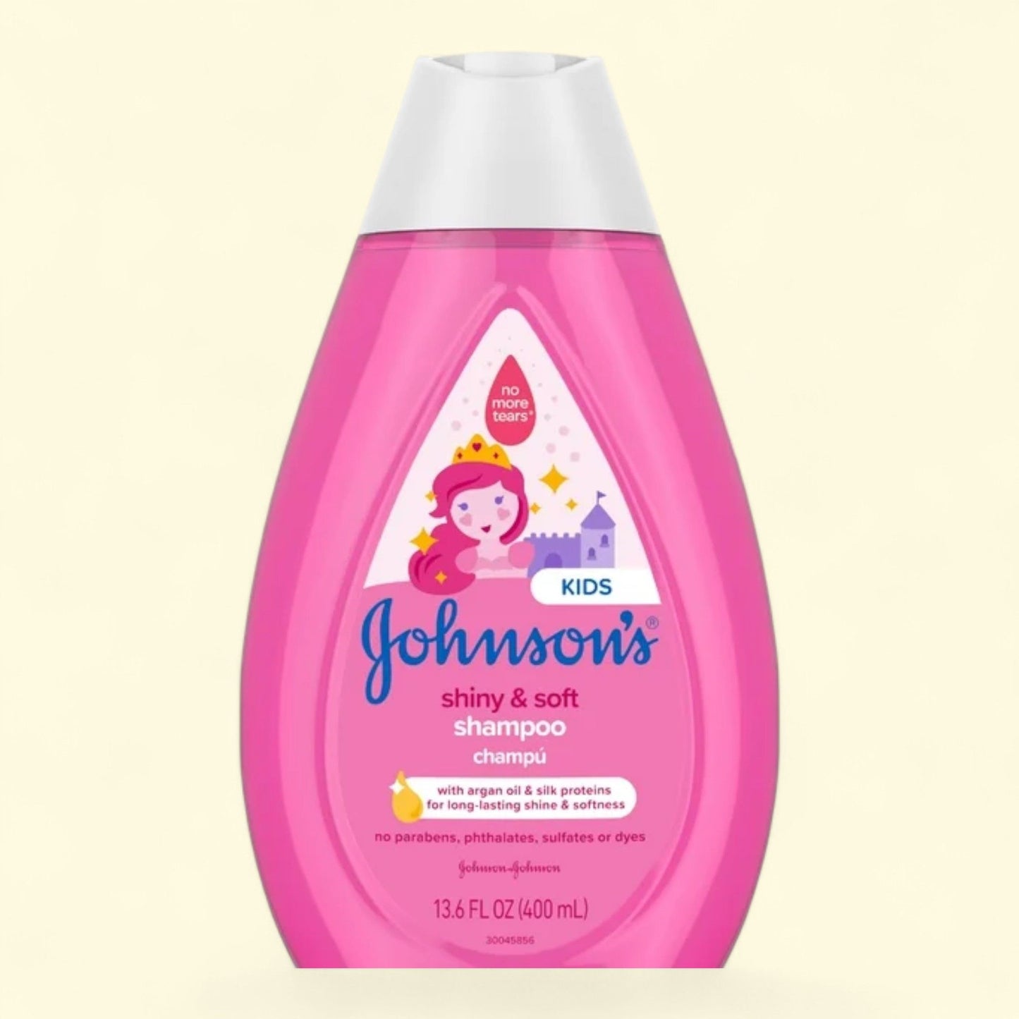 Shampoing pour enfants Johnson's, Brillance et Douceur, à l'huile d'argan, 396 ml