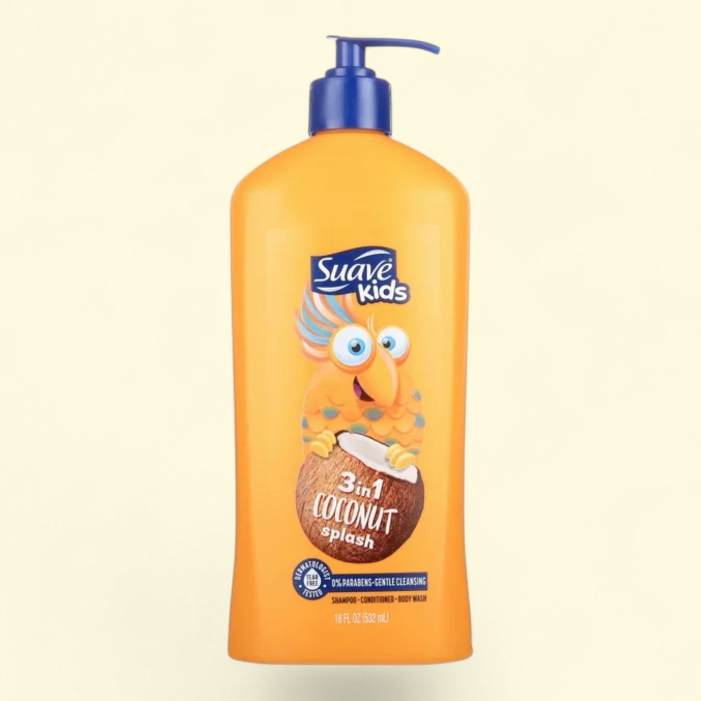 Shampoing et après-shampoing 2 en 1 Suave Kids, Parfum Noix de coco, 539 ml