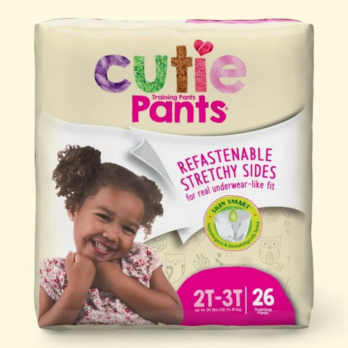 Cutie Collections Training Pants, Size 2T-3T — authentic US product shipped worldwide by Treatspree
