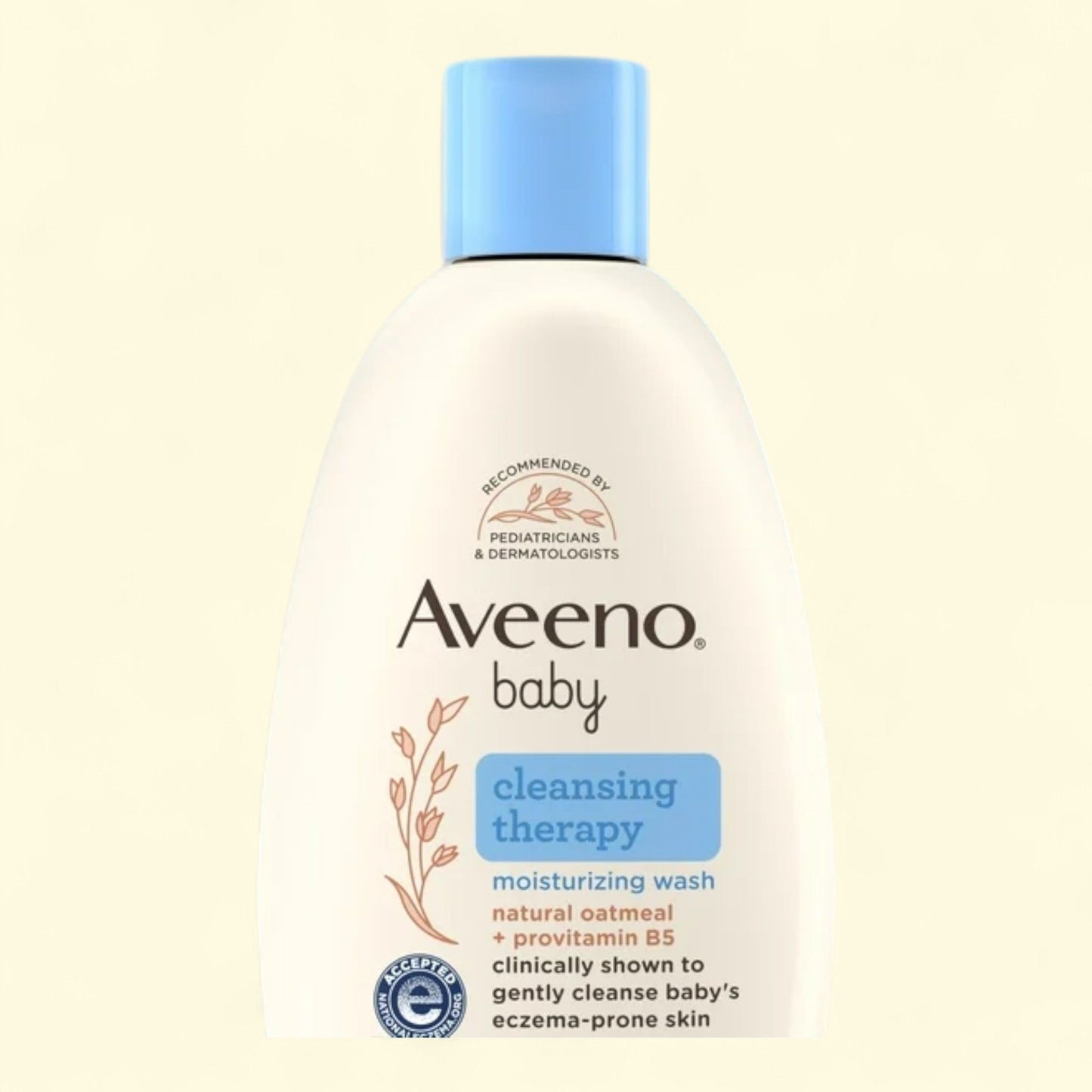 Aveeno Baby Cleansing Therapy Moisturizing Bath Body Wash, 8 oz