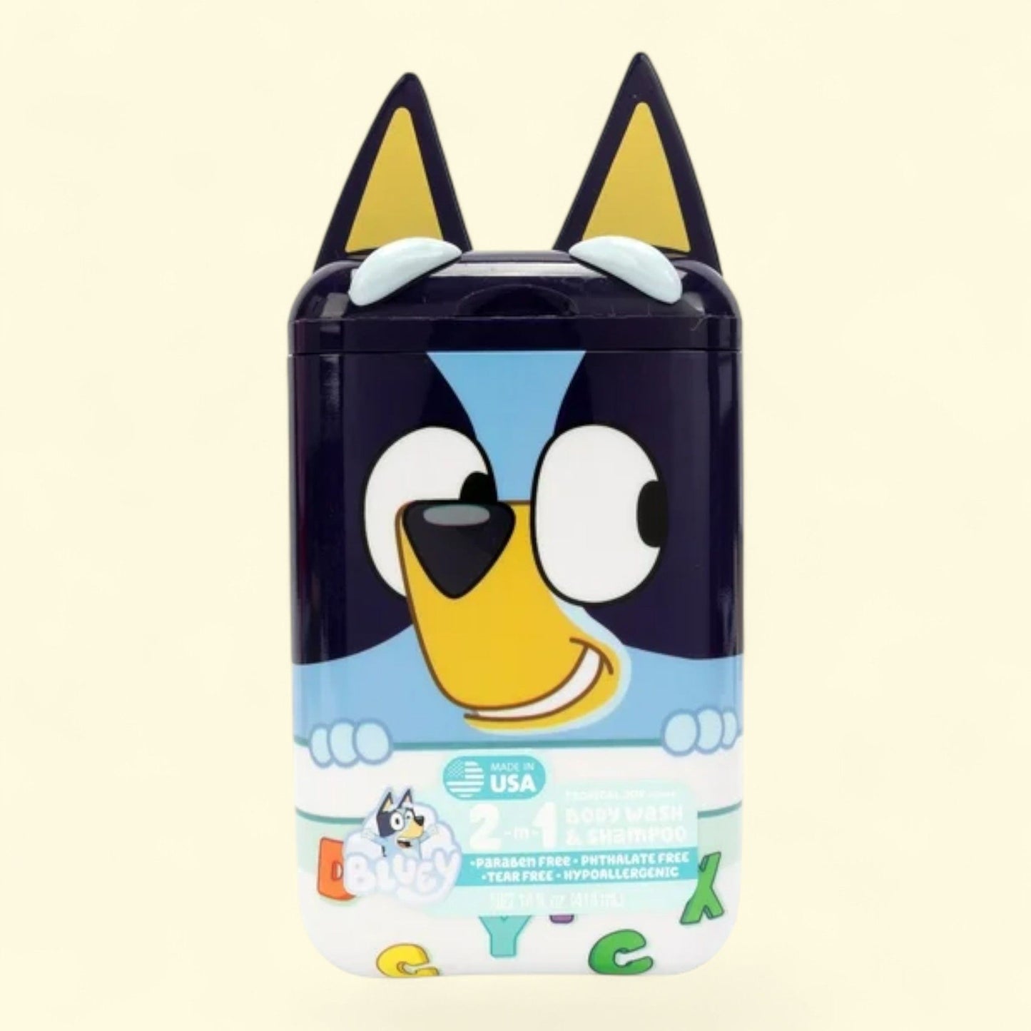 Bluey 2-In-1 Shampoo and Body Wash, Tropical Joy Scented, 14oz