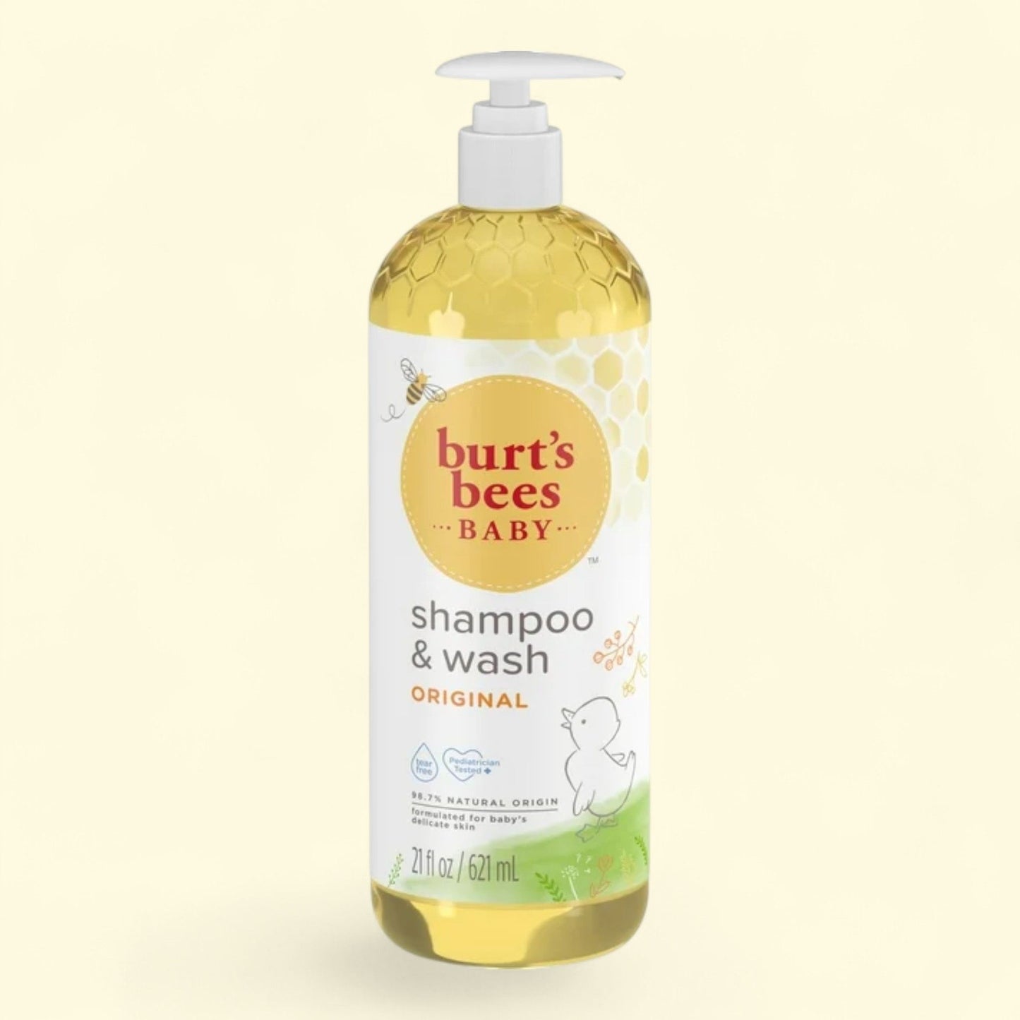 Burt's Bees Baby Shampoo and Wash, 21 Fluid Ounces