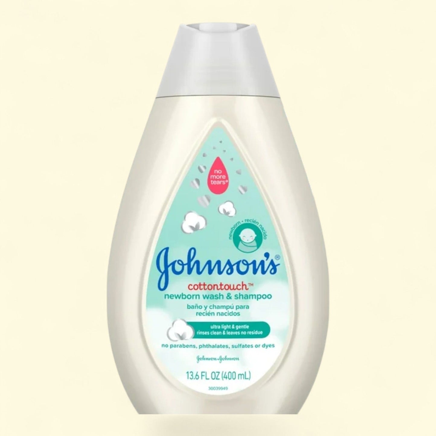 Johnson's CottonTouch Bath Shampoo and Body Wash, 13.6 oz