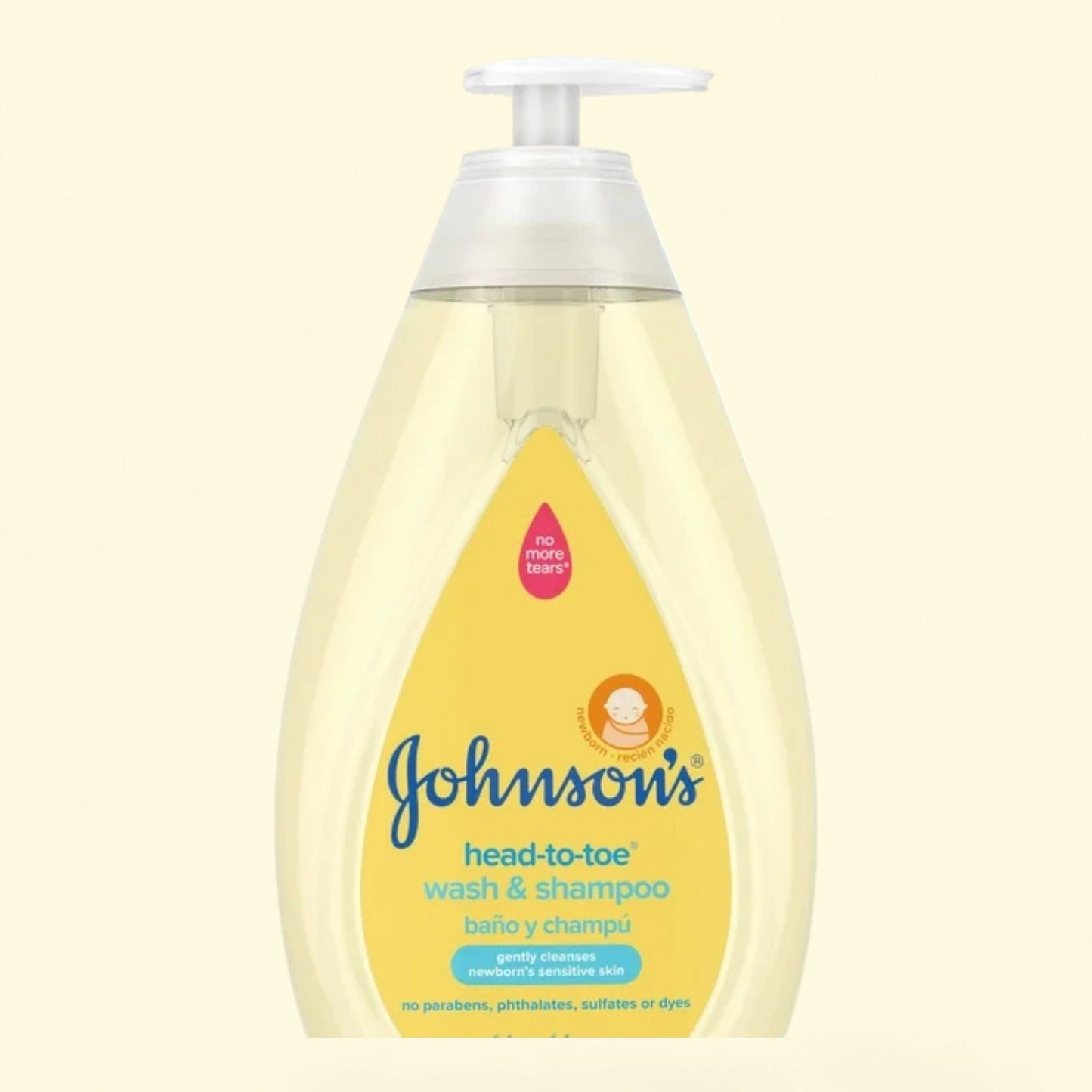 Johnson's Head-To-Toe Baby Bath Body Wash & Shampoo, 27.1 oz