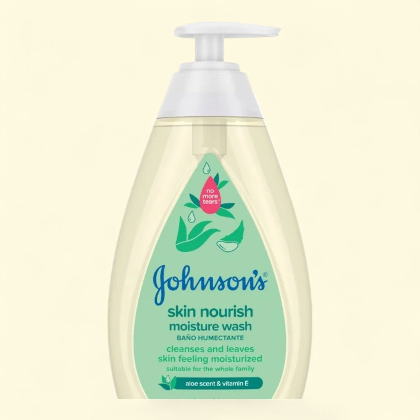Johnson's Baby Body Wash, Skin Nourish Moisture, Aloe, 20.3 fl. oz — authentic US product shipped worldwide by Treatspree