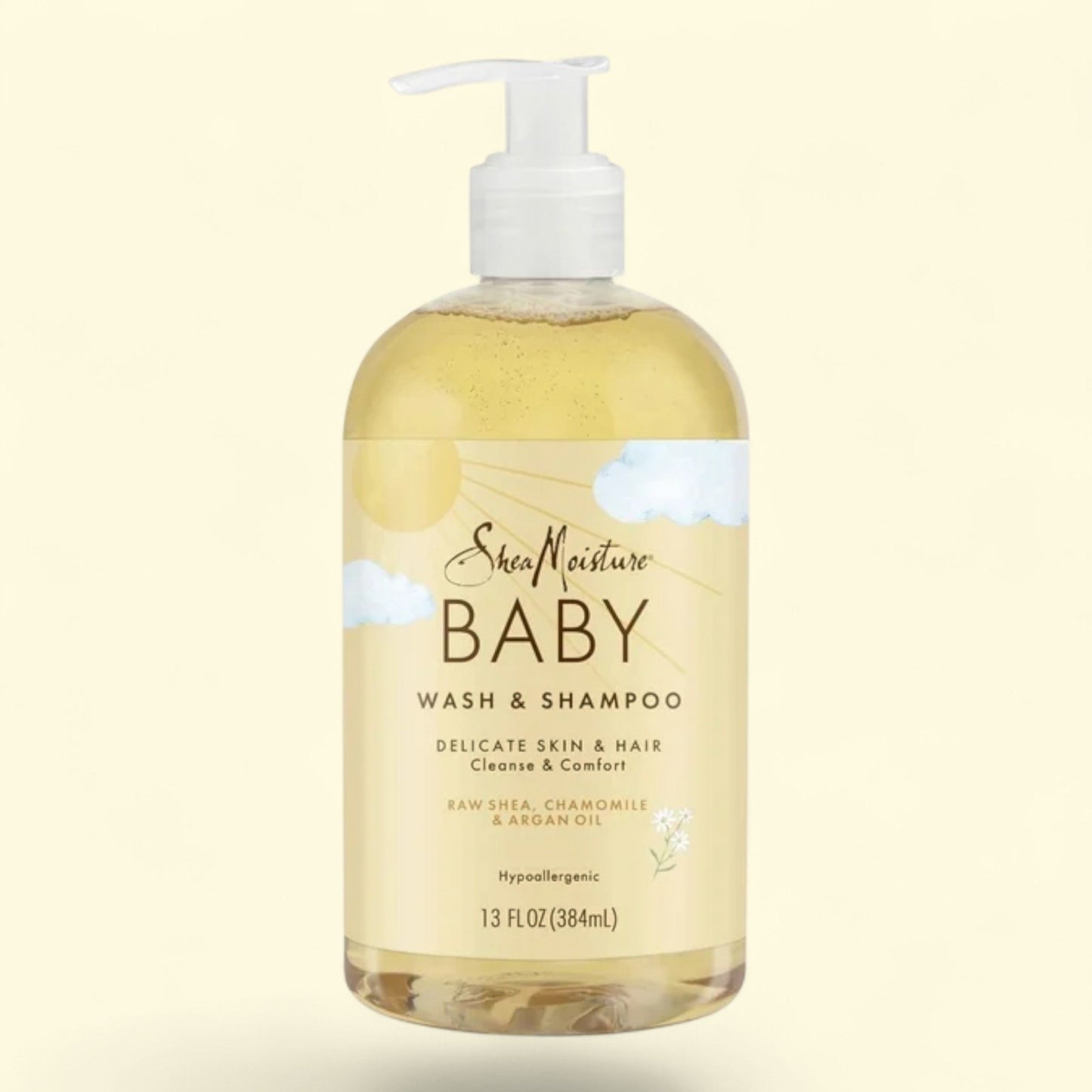 Gel douche et shampoing pour bébé SheaMoisture, 370 ml