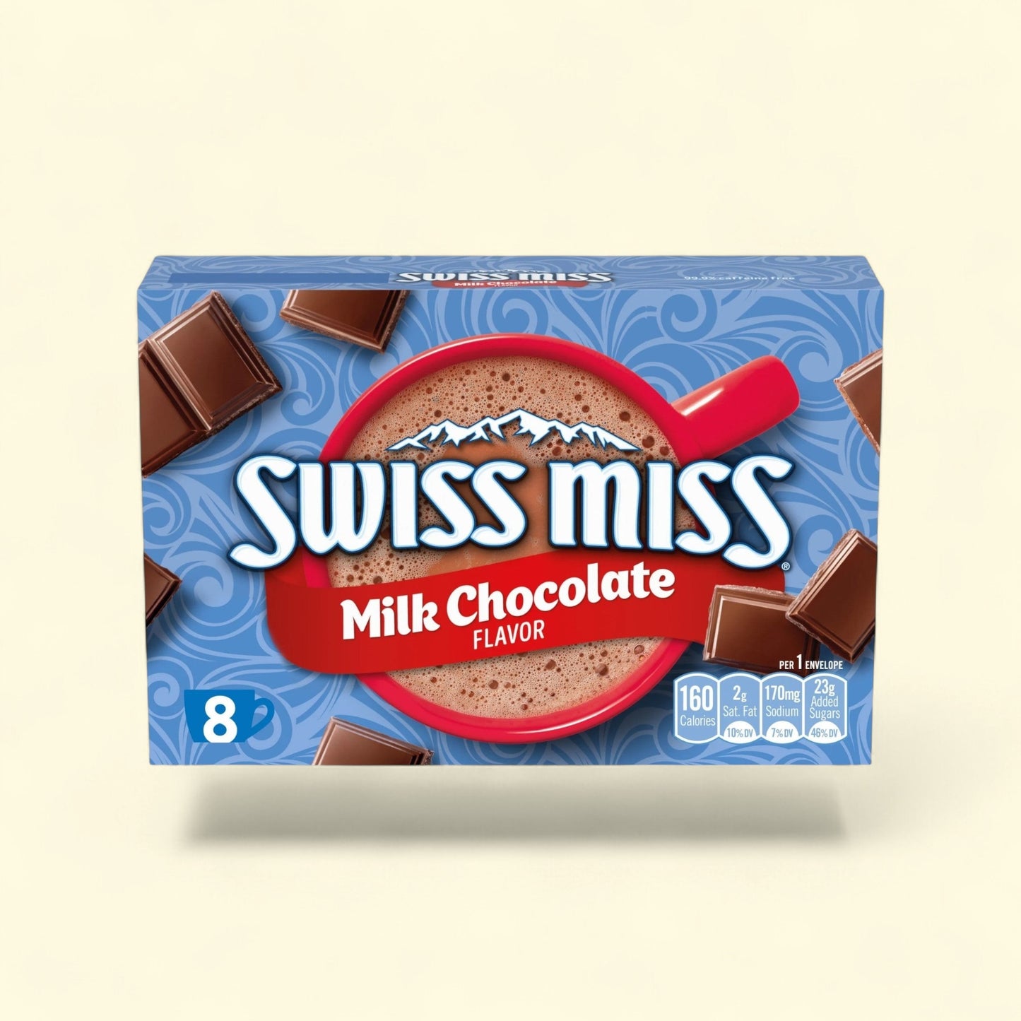 Swiss Miss Milk Chocolate Hot Cocoa Mix, 8 Count — authentic US product shipped worldwide by Treatspree