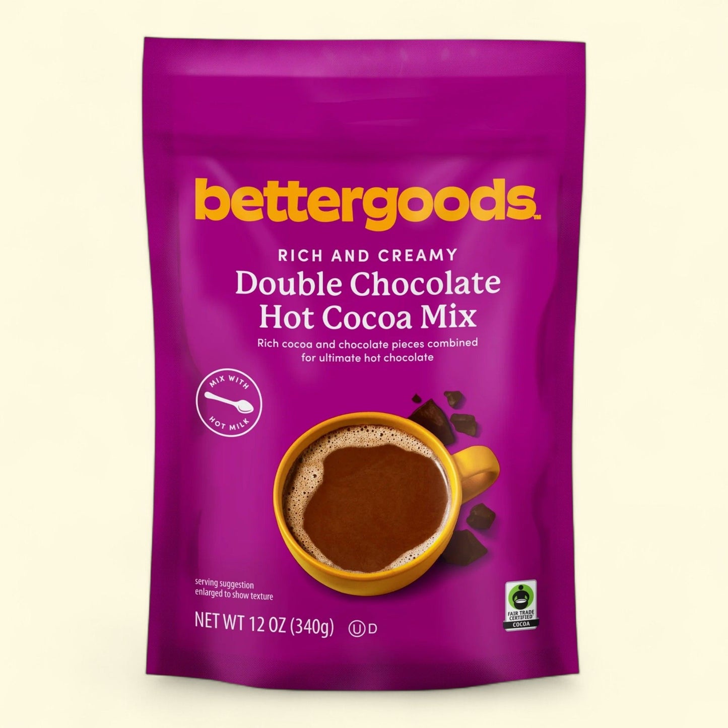 bettergoods Double Chocolate Hot Cocoa Mix, 12 oz