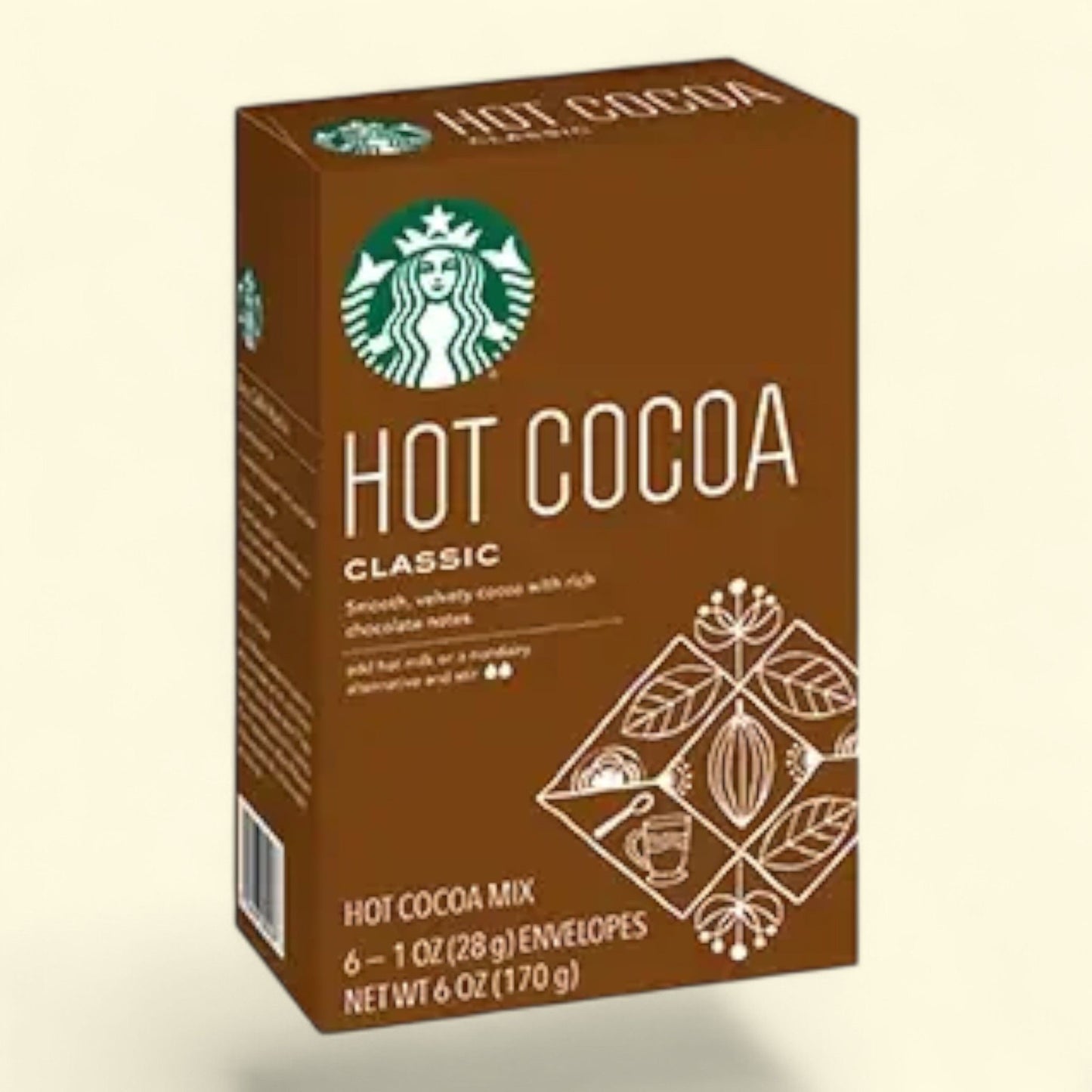 Starbucks Hot Cocoa Mix, 6-Count, 6 oz
