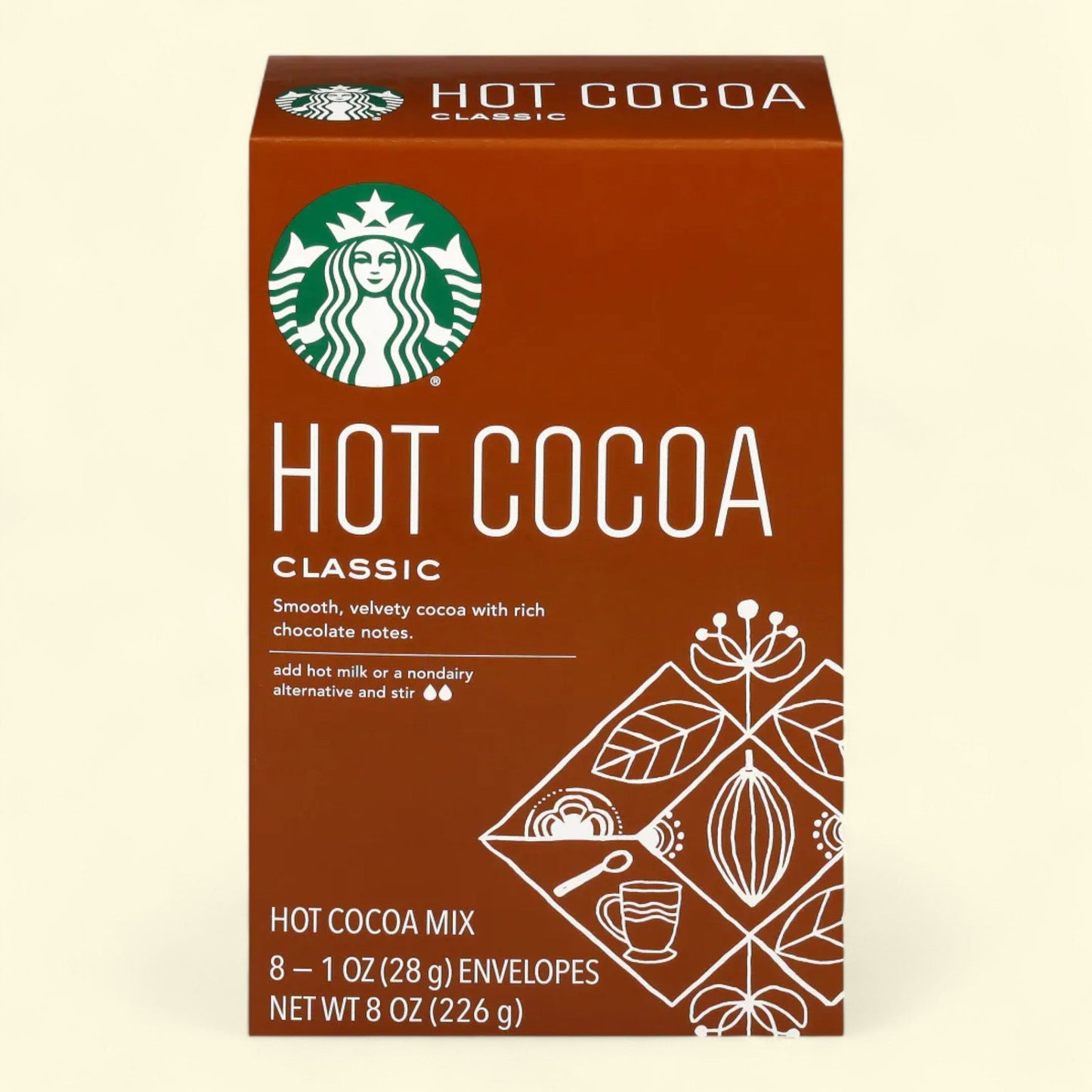 Starbucks Classic Cocoa Mix, 8 oz