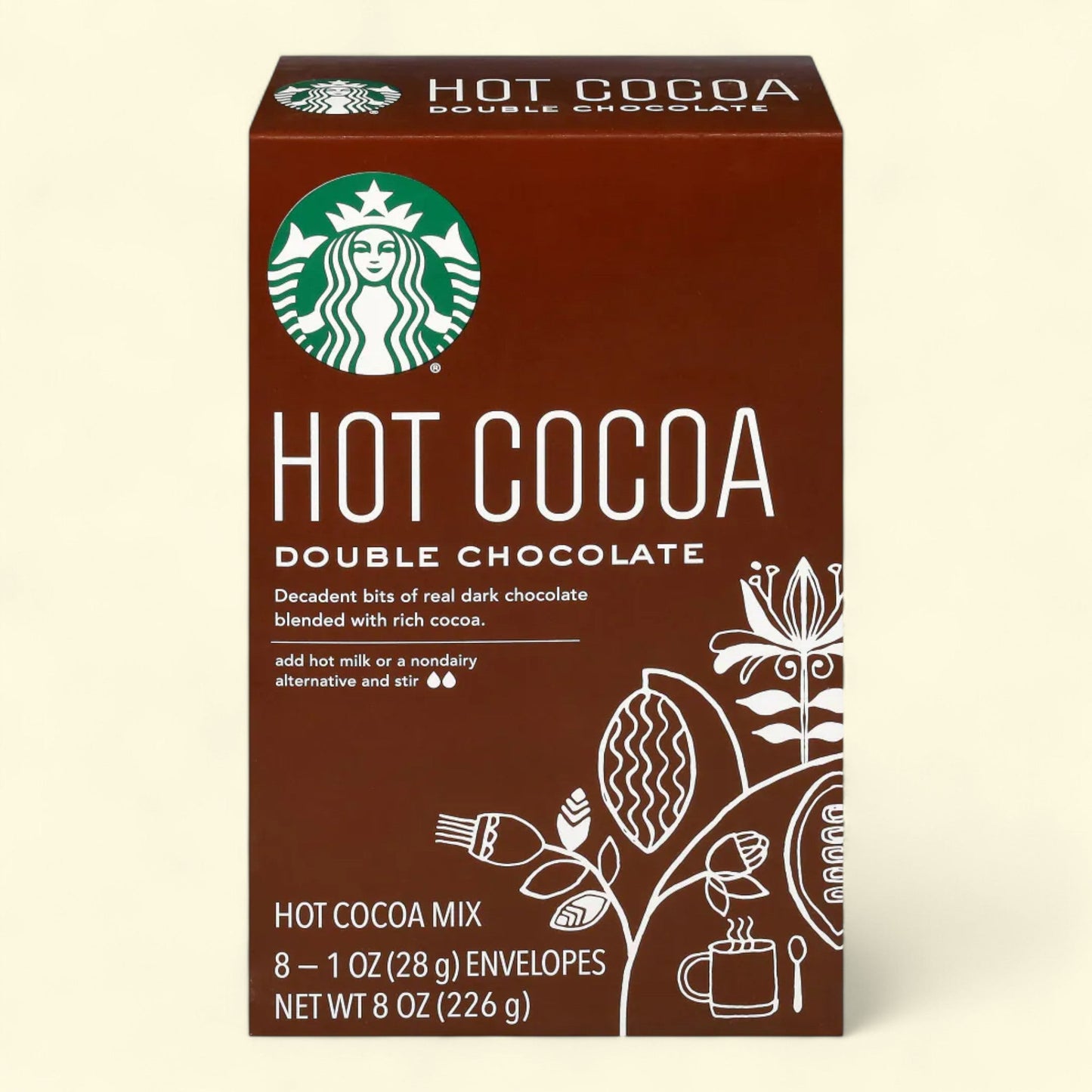 Starbucks Double Chocolate Hot Cocoa Mix, 8 oz