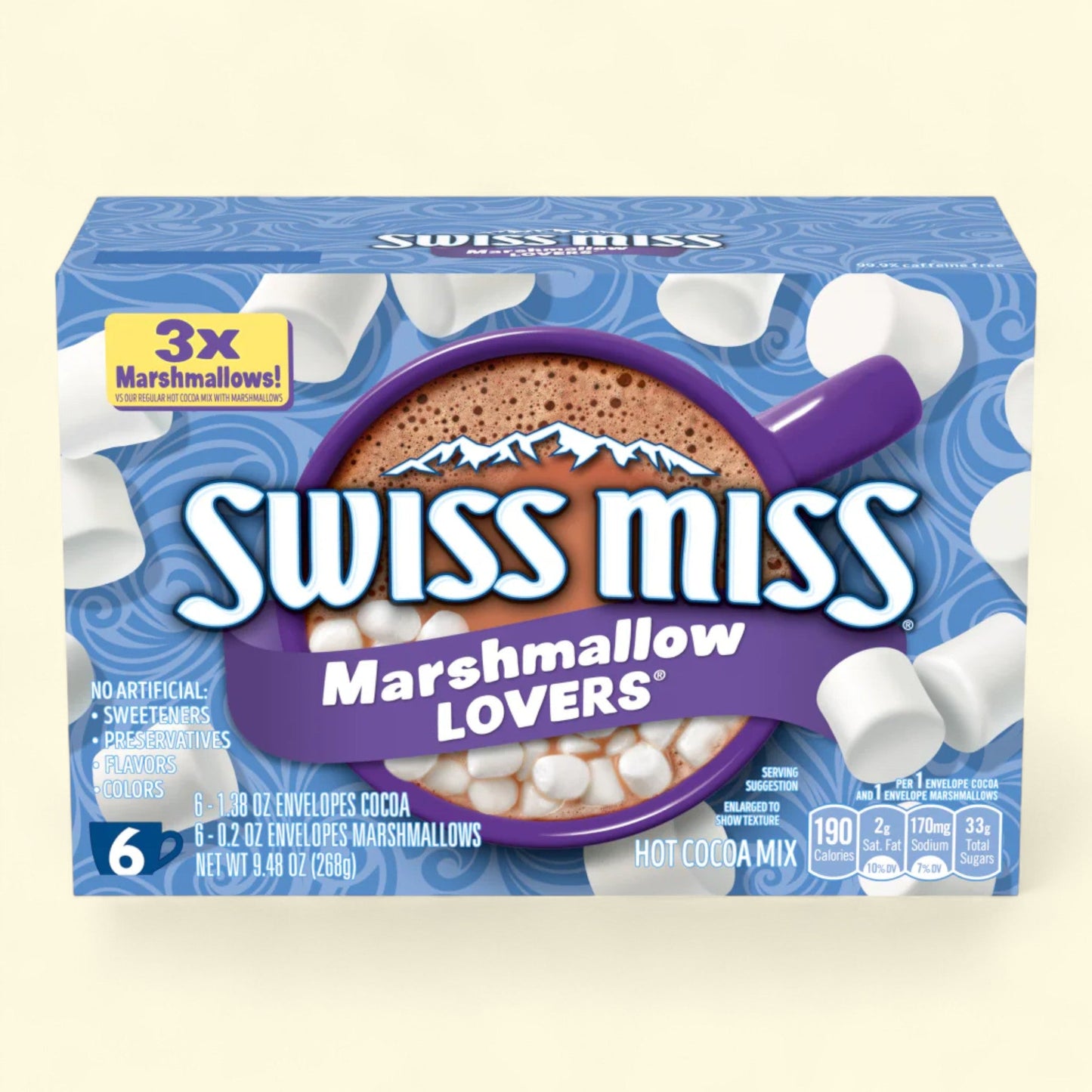 Swiss Miss Hot Cocoa Mix, Marshmallow Lovers, 8 oz