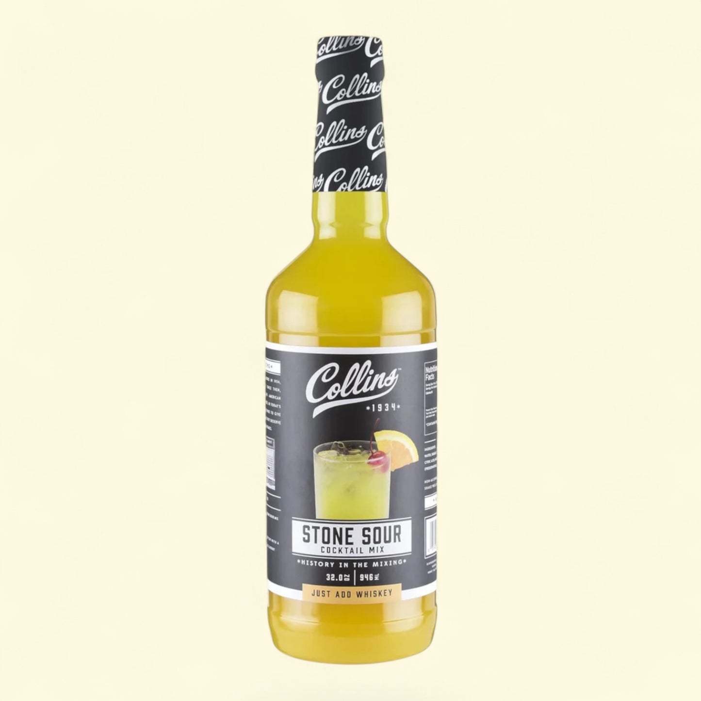 Collins Stone Sour Drink Mix, 32 fl oz — authentic US product shipped worldwide by Treatspree