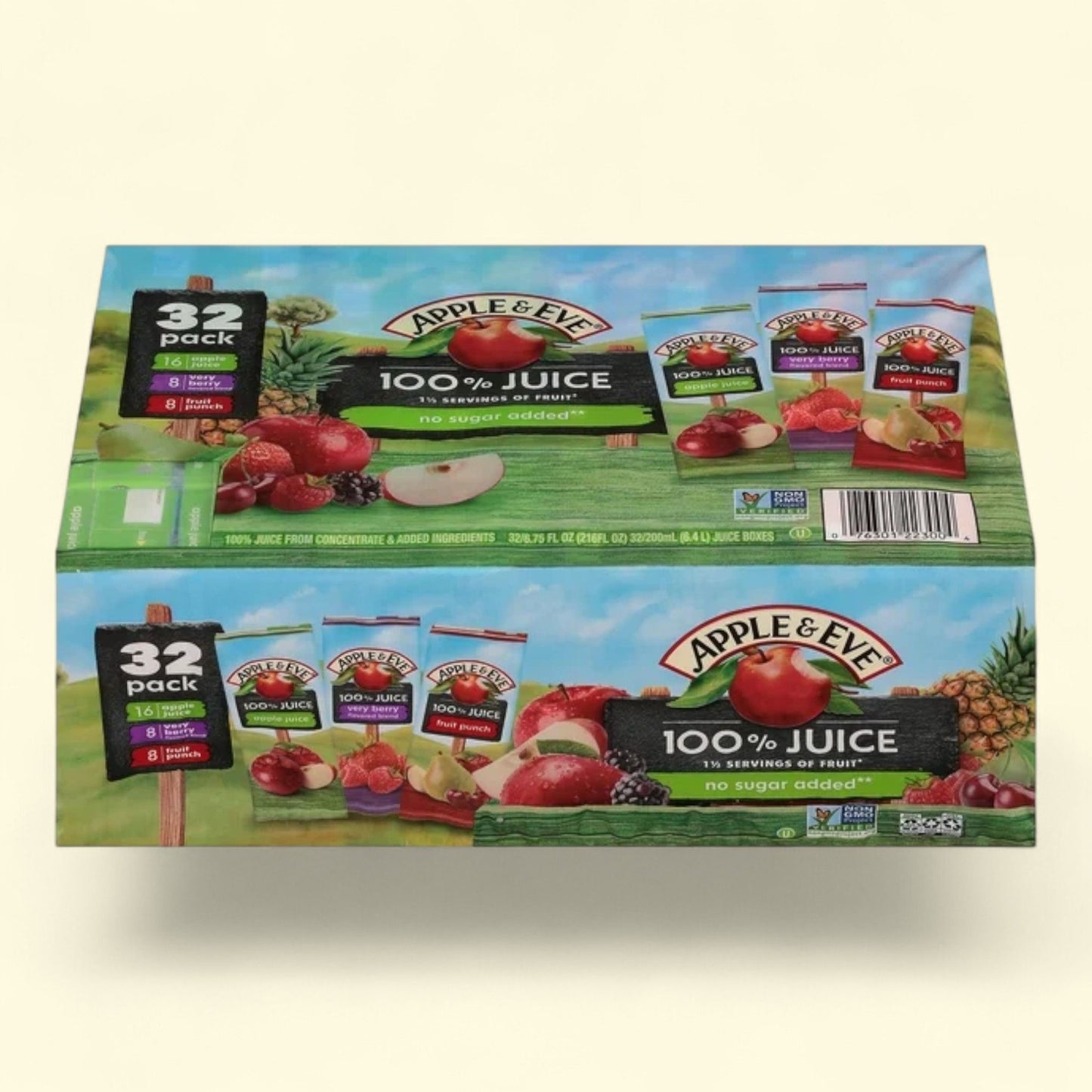 Apple & Eve 100% Juice Drink, Variety Pack, 32 Count, 6.75 Fl Oz