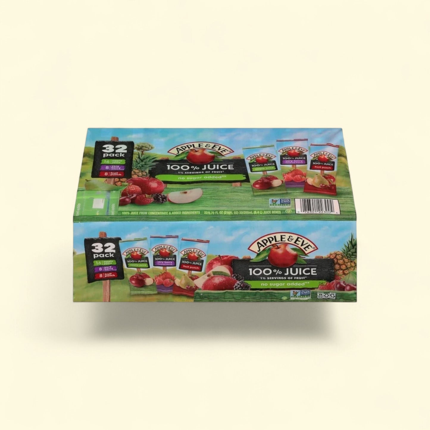Apple & Eve 100% Juice Drink, Variety Pack, 32 Count, 6.75 Fl Oz — authentic US product shipped worldwide by Treatspree