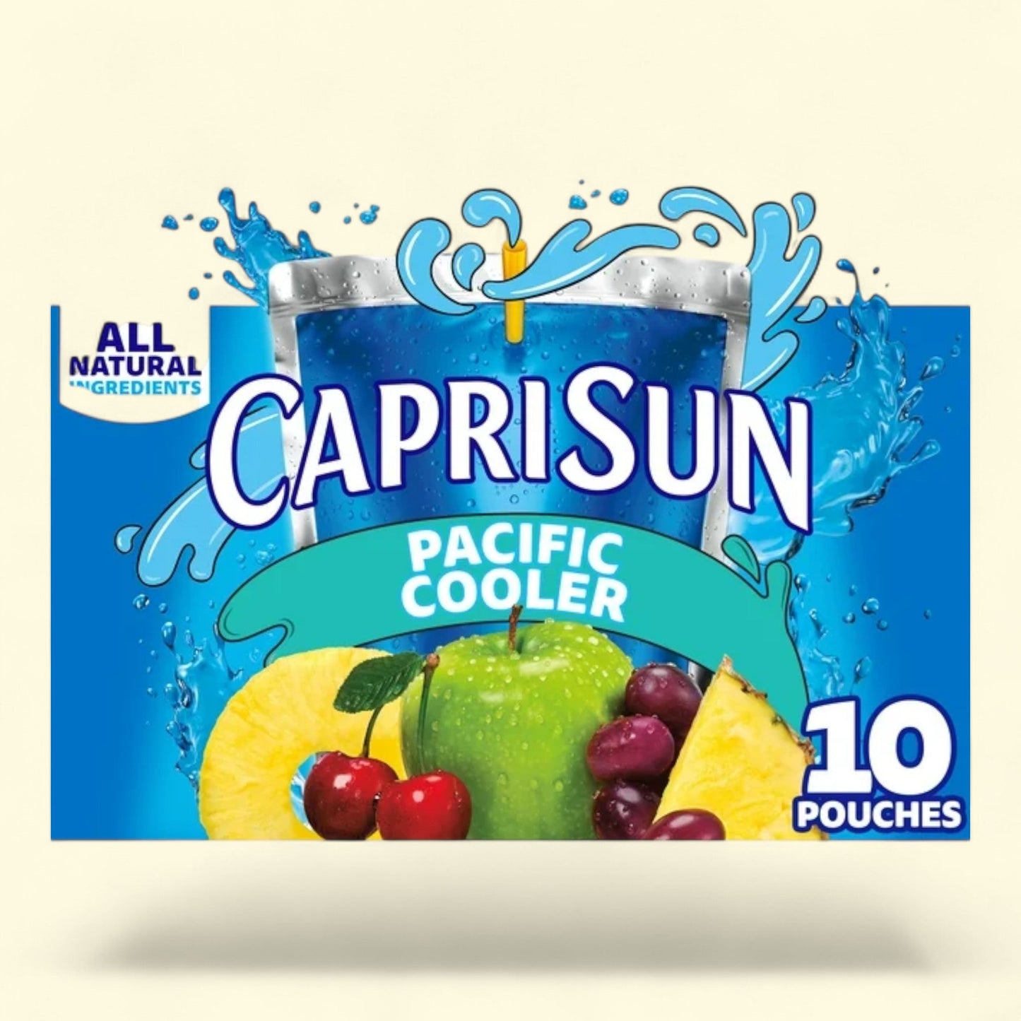 Capri Sun Pacific Cooler Mixed Fruit Juice, 10 Ct Box, 6 fl oz
