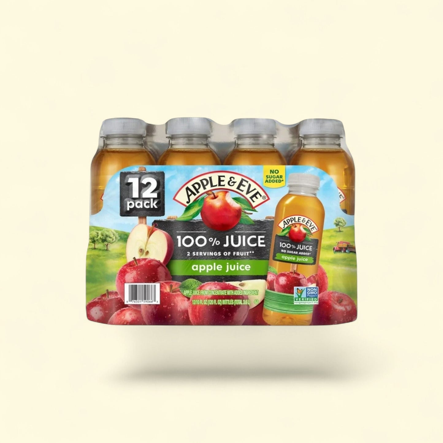 Apple & Eve 100% Apple Juice, 10 fl oz, 12 Pack — authentic US product shipped worldwide by Treatspree