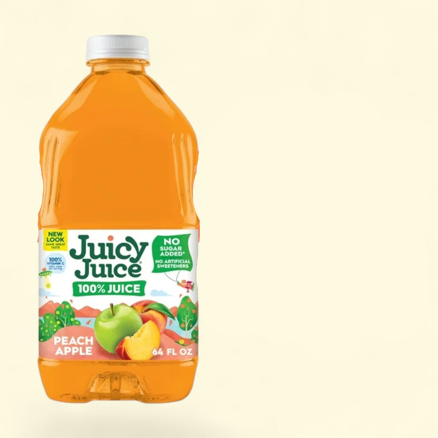 Juicy Juice Peach Apple, 64 fl oz Bottle