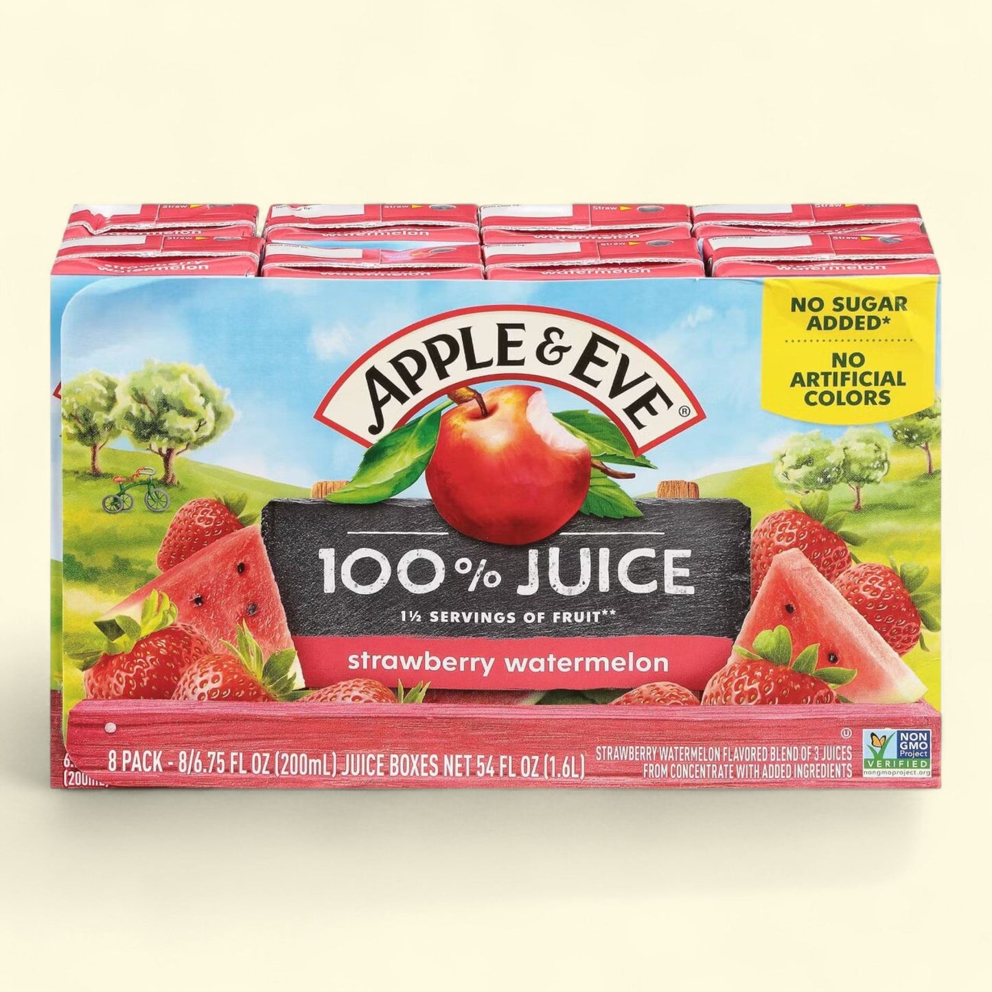 Apple & Eve Strawberry Watermelon Fruit Juice, 8pk