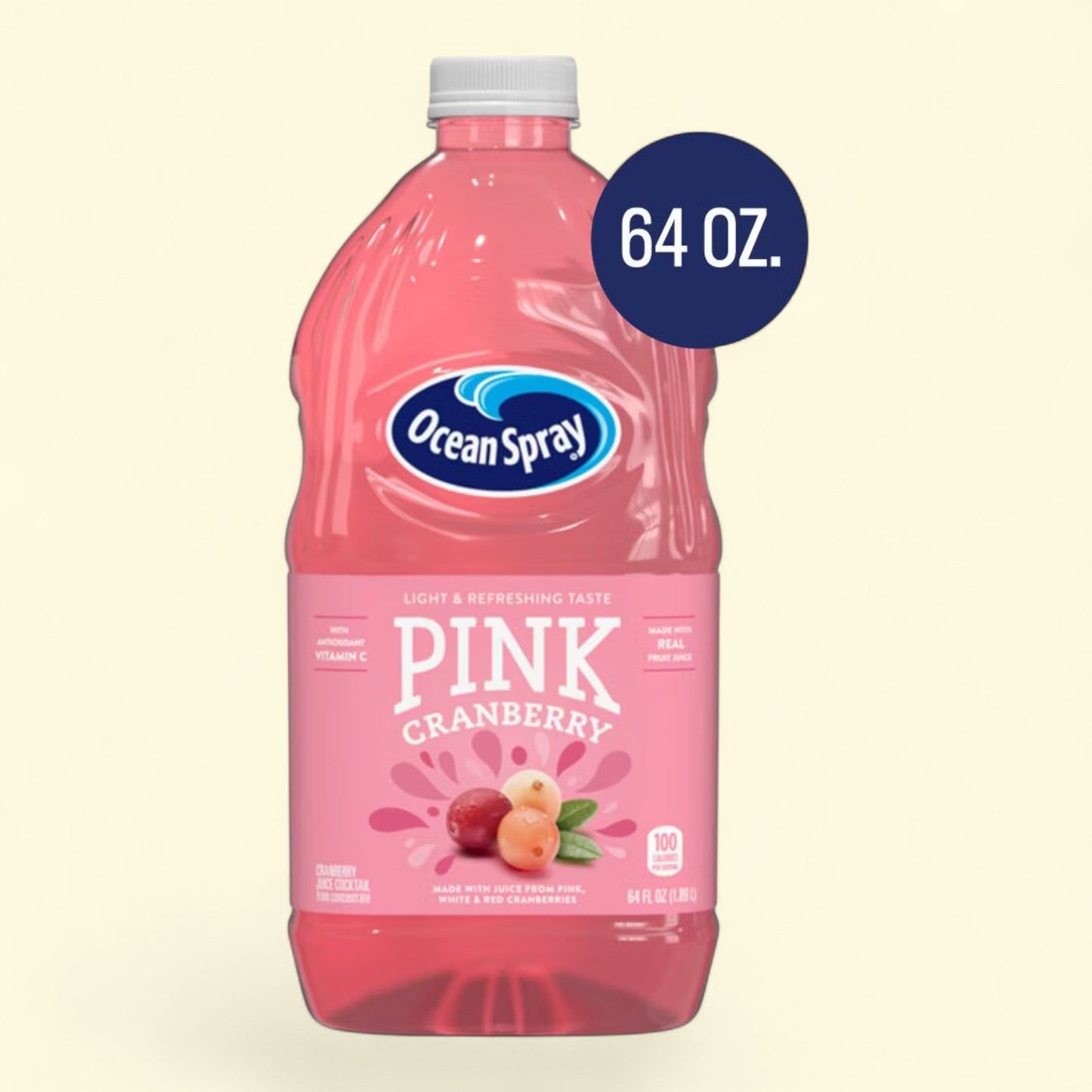 Ocean Spray Pink Cranberry Juice, 64 fl oz