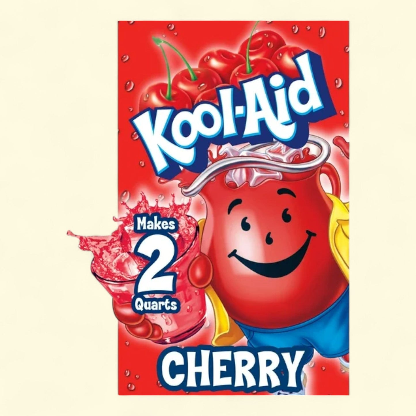 Kool-Aid Cherry Soft Drink Mix, 0.13 oz