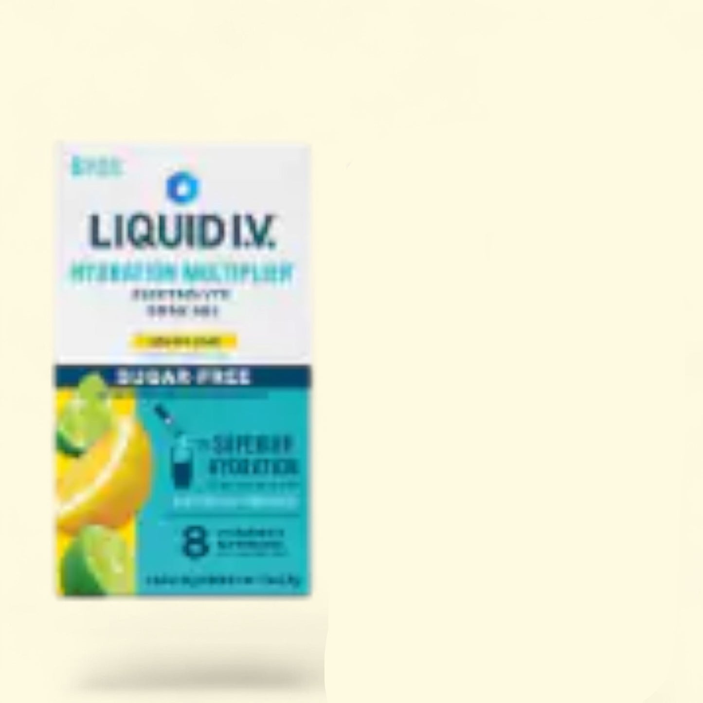 Liquid I.V. Hydration Multiplier, Zero Sugar Lemon Lime Drink Mix 6 ct