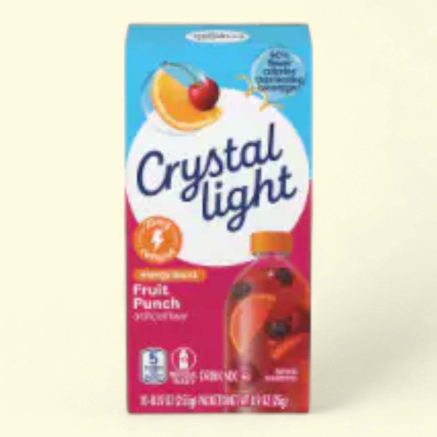 Crystal Light Fruit Punch Drink Mix, 6.2 oz