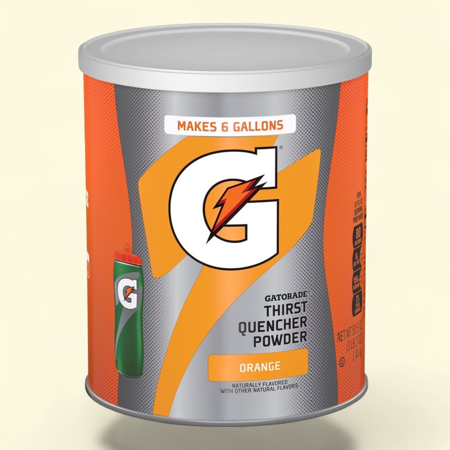 Gatorade Sports Drink Mix,: Orange Electrolyte Powder 51oz