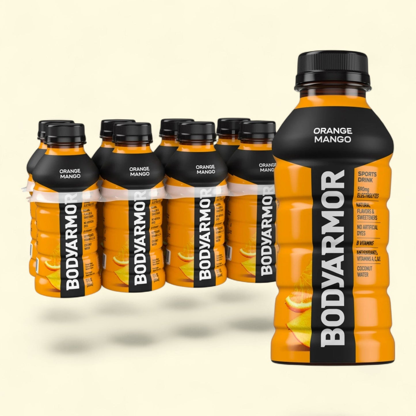 BODYARMOR Orange Mango Sports Drink, 12 fl oz, 8 Pack
