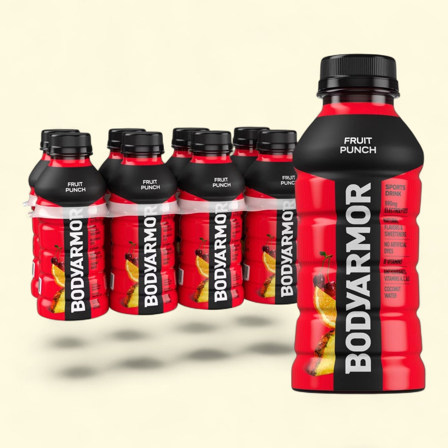 BODYARMOR Sports Drink, Fruit Punch, 8pk/12 fl oz