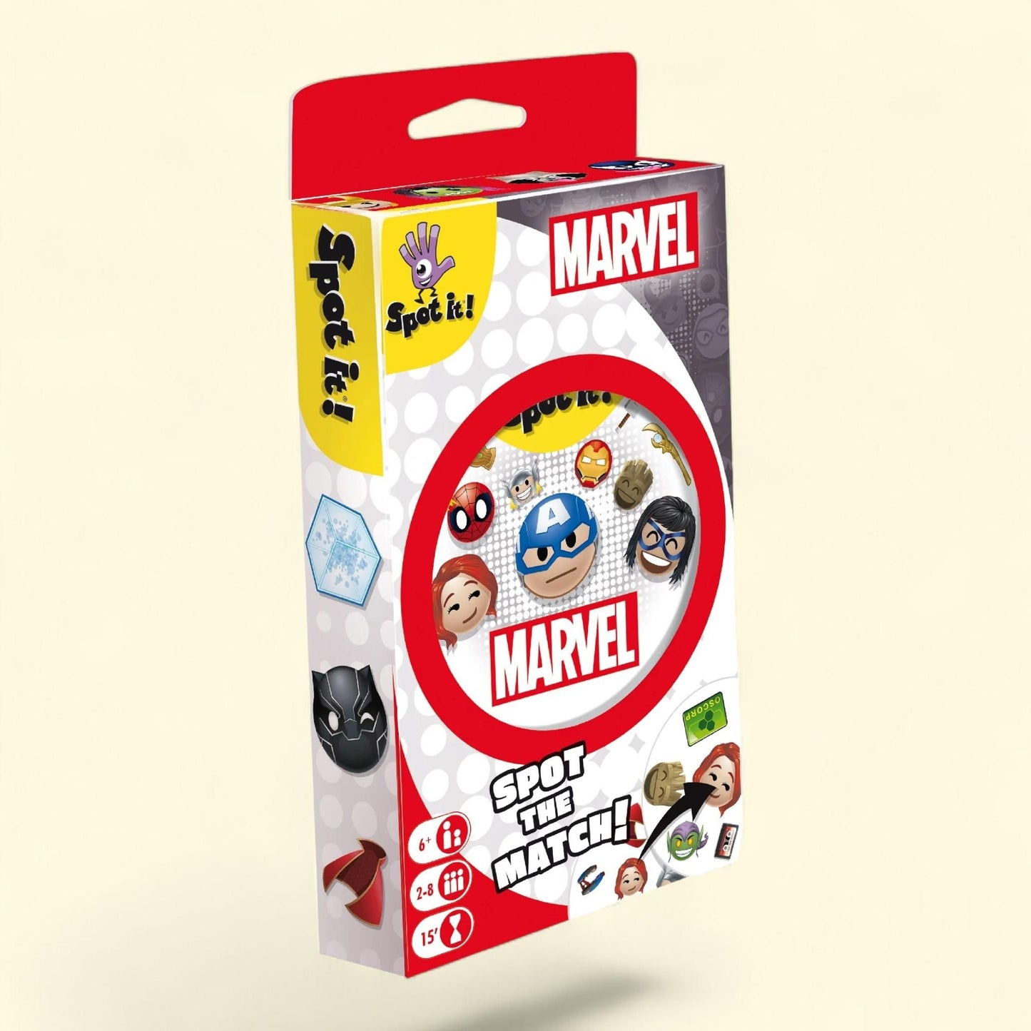 Asmodee Spot It Marvel Eco-Pack Family Card Game, Ages 6+ — authentic US product shipped worldwide by Treatspree