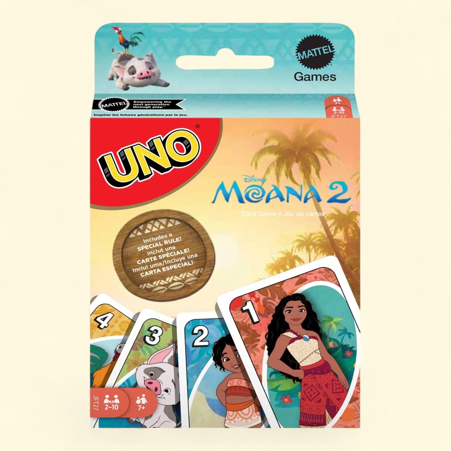 UNO Disney Moana 2 Card Game, Kids & Family Night