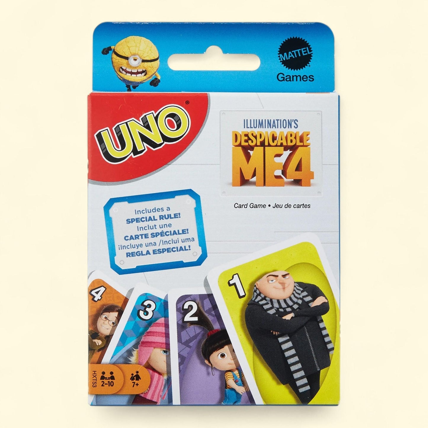 UNO Despicable Me 4 Card Game, Kids & Family Night