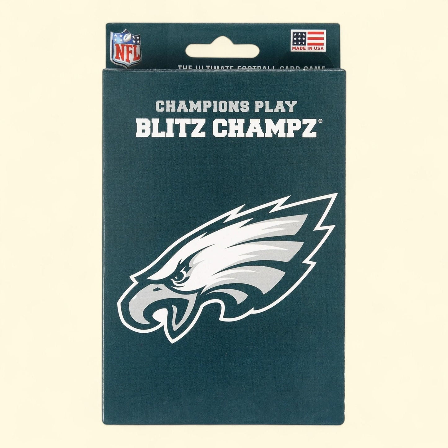 Blitz Champz Philadelphia Eagles Card Game, Family Game, Adults & Kids, Easy-To-Learn, Party Game