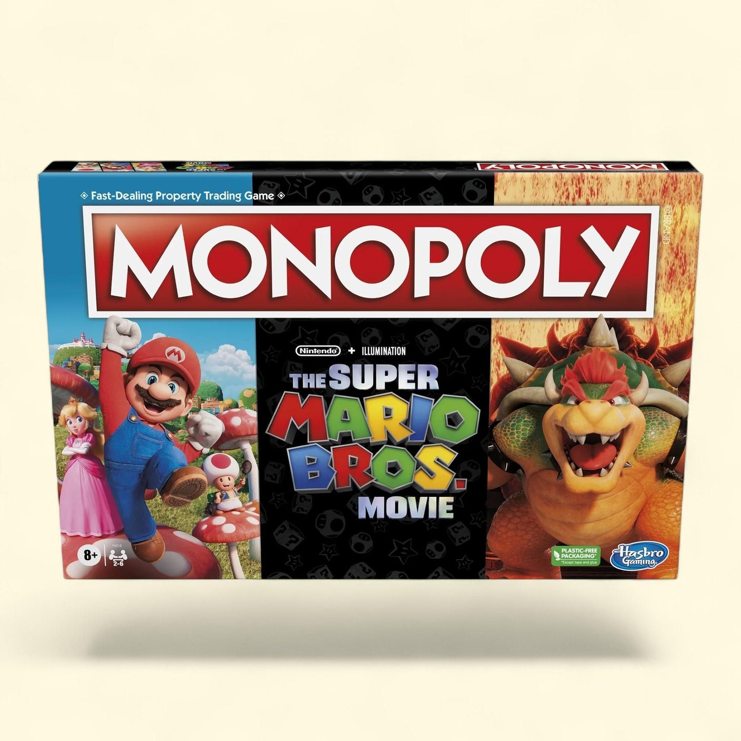 Monopoly Super Mario Bros. Movie Edition Board Game, Includes Bowse... — authentic US product shipped worldwide by Treatspree
