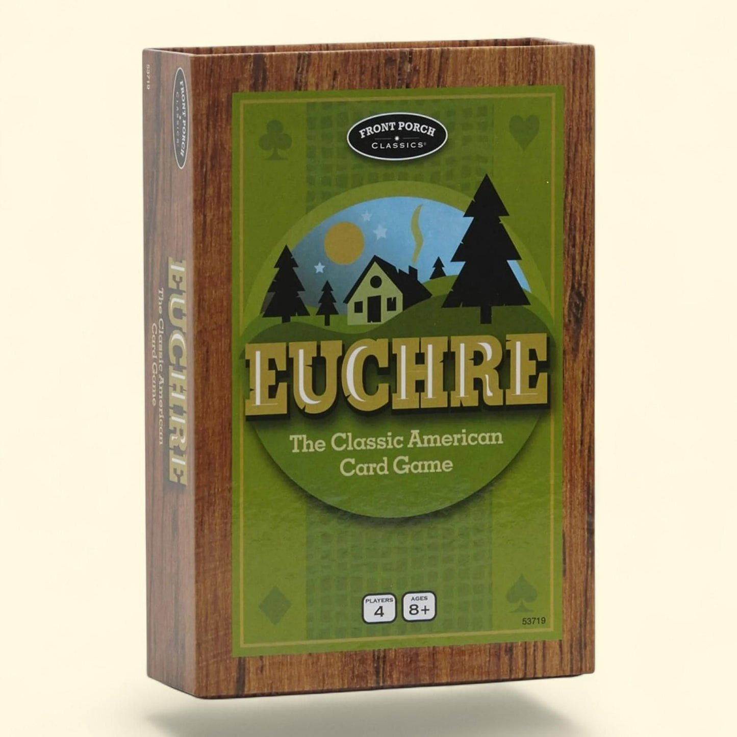 Euchre Card Game, Classic American, Standard, 1 ct