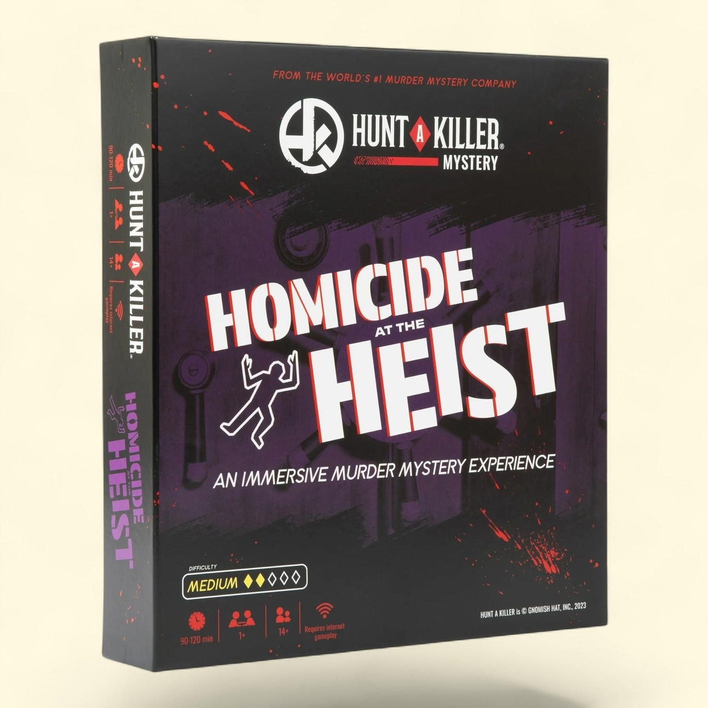 Hunt a Killer Murder Mystery Party Game, Homicide at the Heist, 1 count