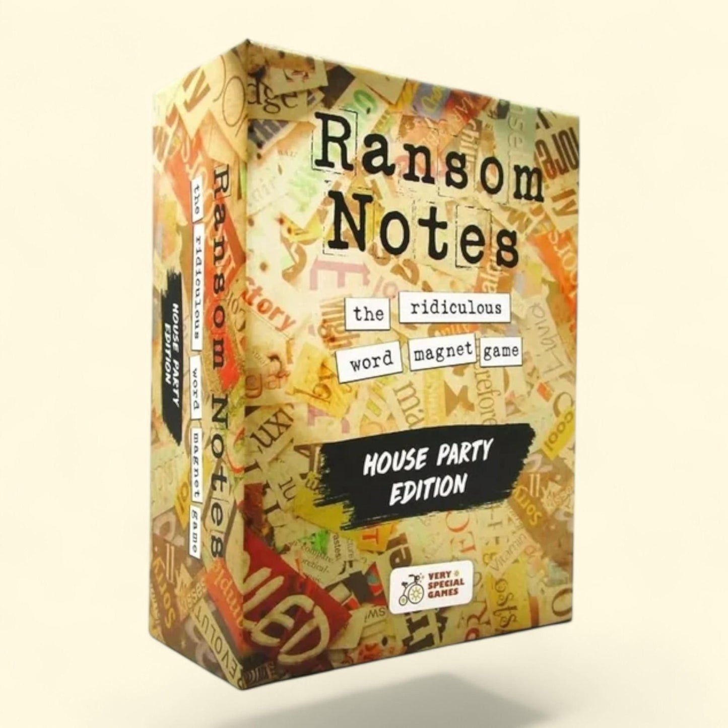 Very Special Games Ransom Notes Word Magnet Party Board Game, House Party Edition, 1 count