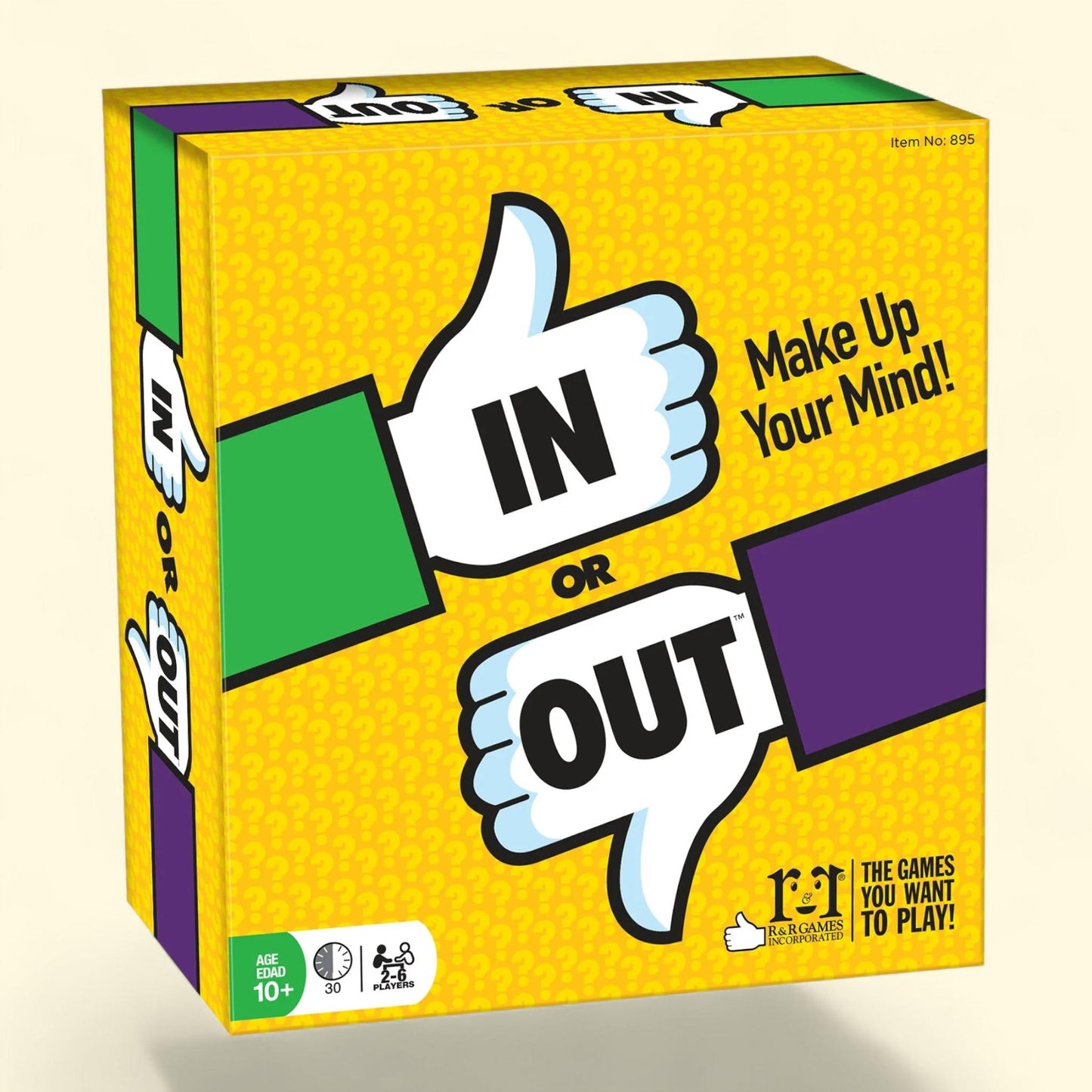 In or Out Trivia Party Game, 1 count