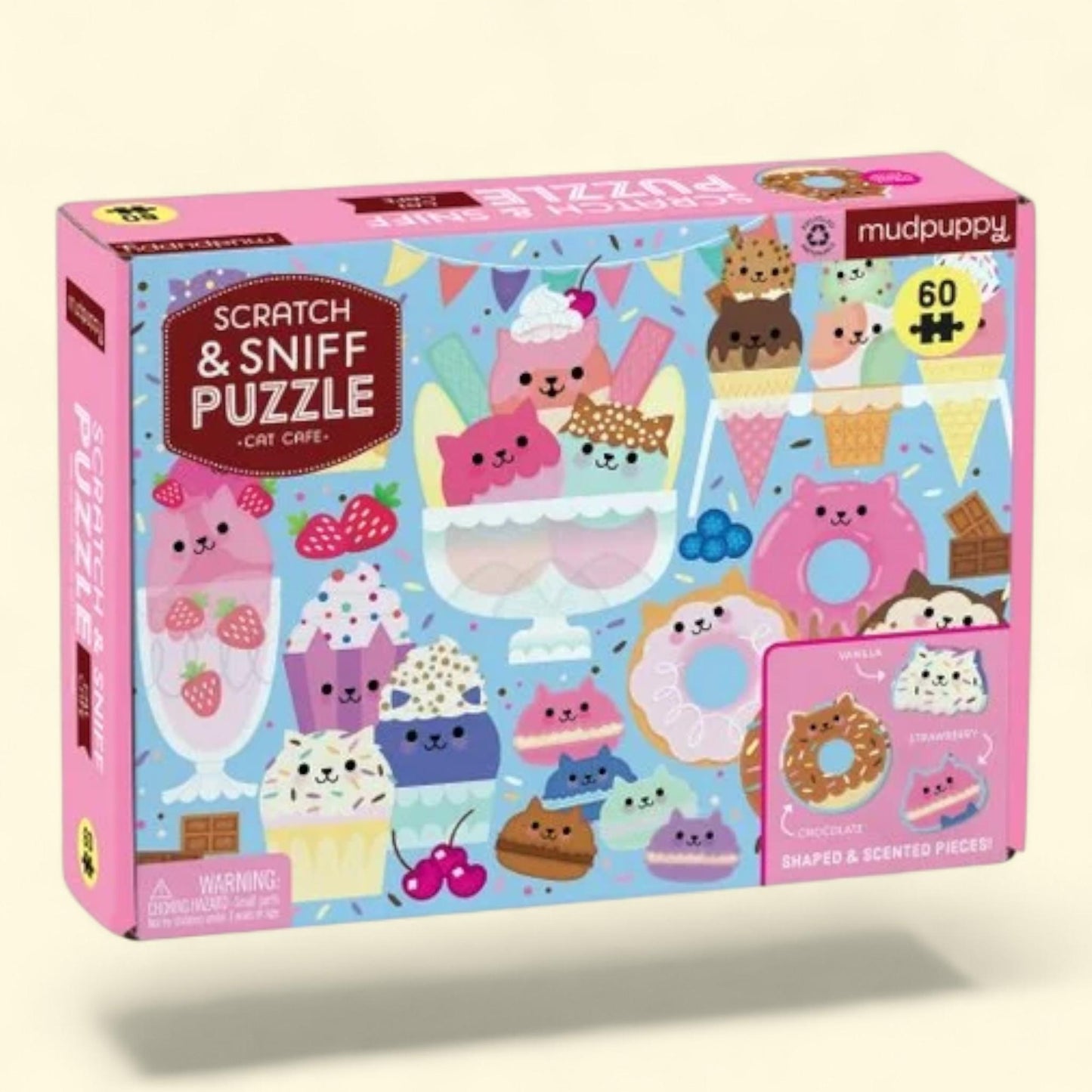 Cat Cafe Puzzle, 60 Pieces