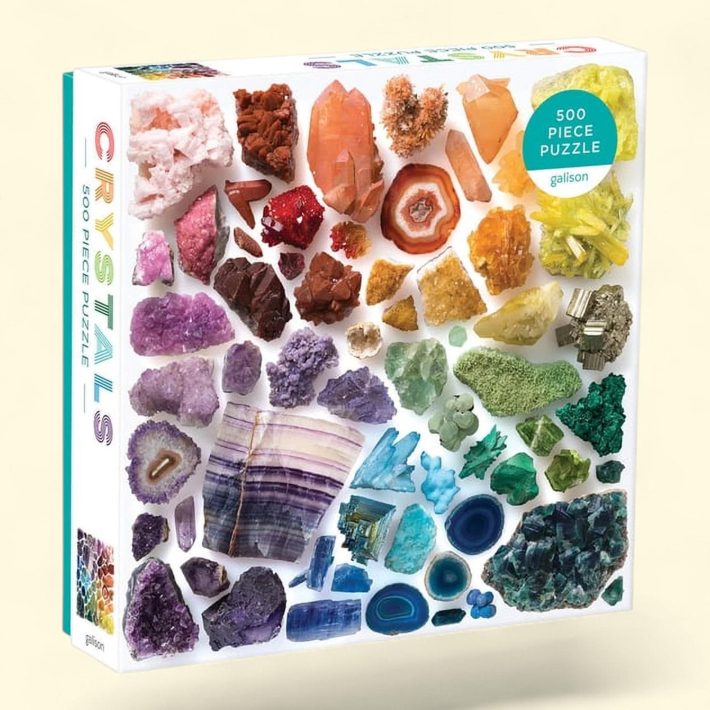 Rainbow Crystals Puzzle, 500 Piece