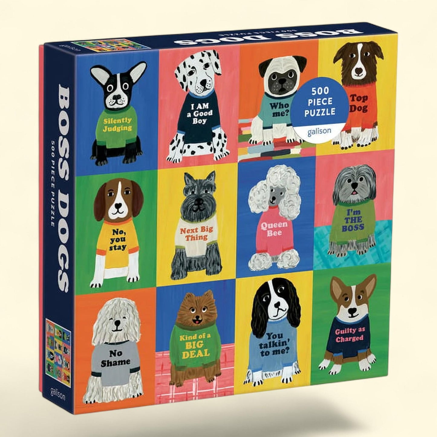 PUZZLE 500 BOSS DOGS, 500 pieces