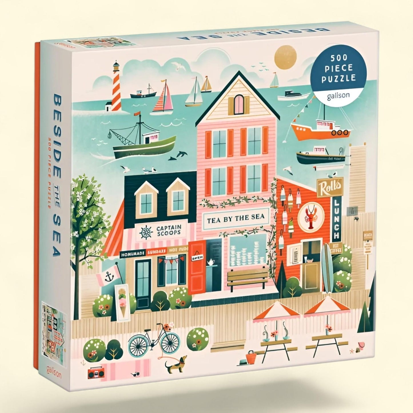 Beside the Sea Jigsaw Puzzle, 500 Piece