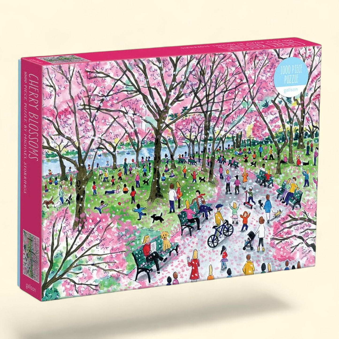 Michael Storrings Cherry Blossoms Puzzle, 1000 Pieces